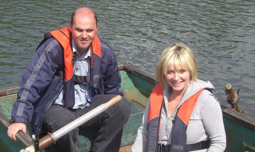 Dent House service users take a trip on the river